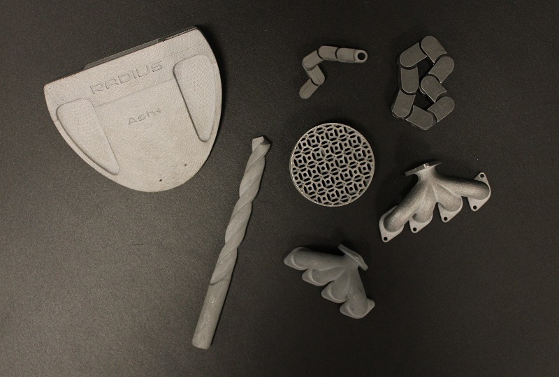 Изделия, напечатанные по технологии Metal Jet